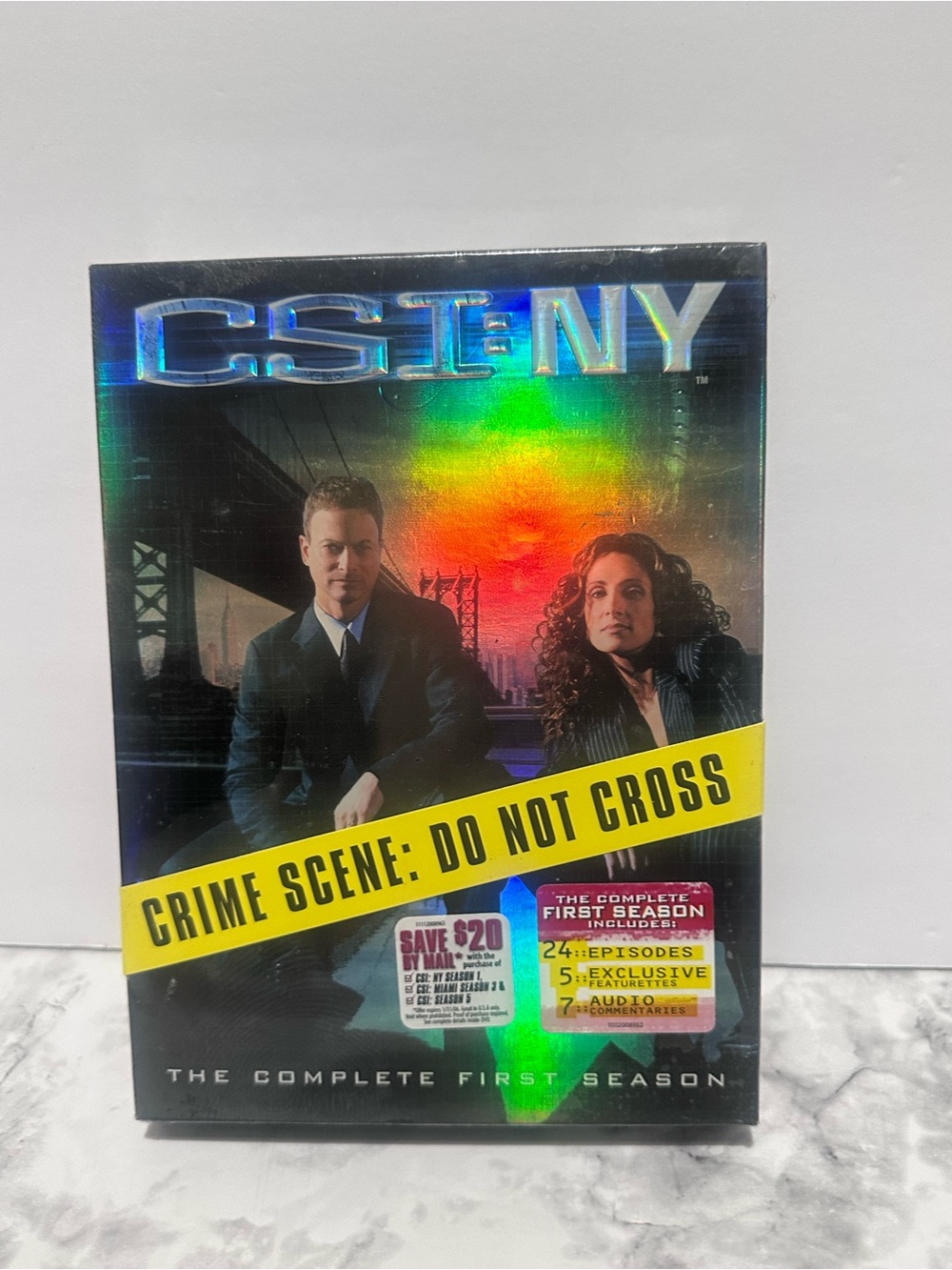 CSI: NY - The Complete First Season (Black Holographic Slipcase)